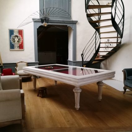 Billard tradition dans intérieur vintage
