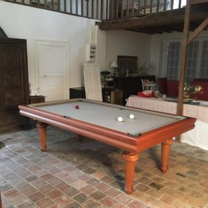 Billard Dauphin merisier