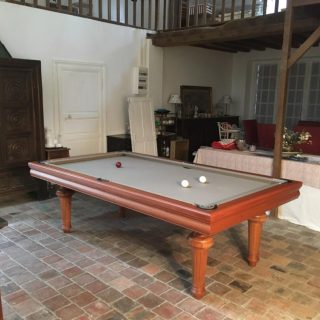 Billard Dauphin merisier