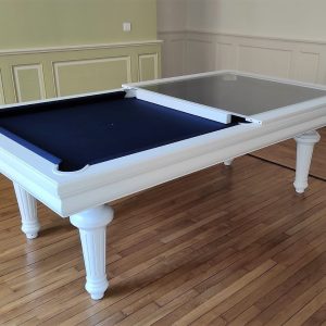 Dauphin tradition blanc avec plateau verre