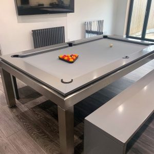 Manhattan 2m20 pool anglais Gris poussiere