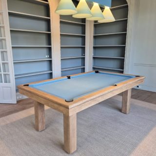 Orion 210 US chene naturel – web Billard Orion Américain en chêne massif