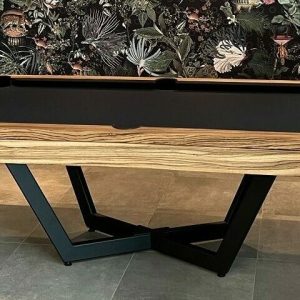 Fabrication sur mesure en Zebrano massif