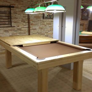 Billard orion chataigner naturel drap taupe